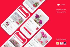 Zambak Gift and Flower Delivery App UI Kit