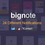 دانلود قالب ایمیل Bignote - مجموعه 24 قالب ایمیل خاص و مدرن