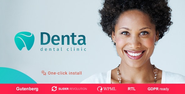 دانلود قالب وردپرس Denta - پوسته دندانپزشکی و سلامت وردپرس