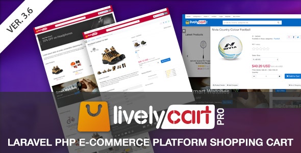 دانلود اسکریپت فروشگاهی LivelyCart PRO - فروشگاه ساز قدرتمند و متفاوت