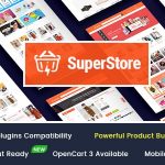 دانلود قالب اپن کارت SuperStore - قالب فروشگاهی حرفه ای به همراه نسخه موبایل