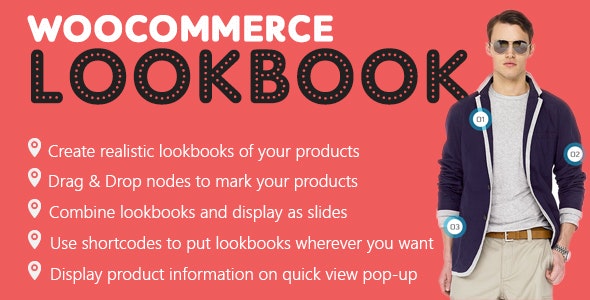 دانلود افزونه ووکامرس WooCommerce LookBook - فروش محصول از اینستاگرام