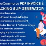 دانلود افزونه وردپرس WooCommerce PDF Invoice & Packing Slip Generator