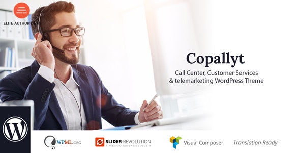 دانلود قالب وردپرس Copallyt - پوسته شرکتی و کسب و کار حرفه ای وردپرس