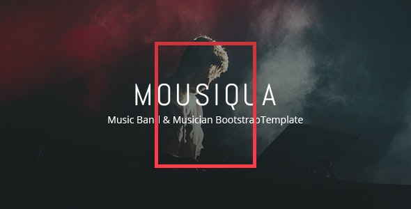 دانلود قالب سایت Mousiqua - قالب موزیک و سرگرمی حرفه ای HTML