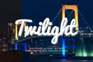 دانلود اکشن فتوشاپ Night to Twilight - به همراه آموزش ویدیویی