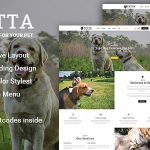 دانلود قالب جوملا Petta - قالب فروشگاه خدمات و مراقبت از حیوانات جوملا