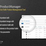 دانلود افزونه اپن کارت ProductManager - پلاگین مدیریت سریع و پیشرفته محصولات