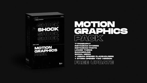 دانلود پروژه افتر افکت Shock - مجموعه موشن گرافیک های حرفه ای