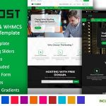 دانلود قالب سایت TheHost- قالب هاستینگ و شرکت میزبانی HTML و WHMCS