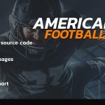 دانلود قالب سایت American Football - قالب ورزشی حرفه ای و واکنش گرا HTML