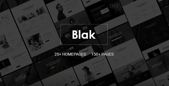 دانلود قالب سایت Blak - قالب چند منظوره و شرکتی HTML
