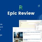 دانلود افزونه وردپرس Epic Review - به همراه افزودنی WPBakery و المنتور