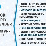 دانلود اسکریپت Facebook Auto Reply & Bulk Private Message Sender