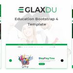 دانلود قالب سایت Glaxdu - قالب آموزشی و دانشگاه حرفه ای HTML