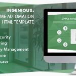 دانلود قالب سایت Ingenious - قالب تکنولوژی و خدماتی حرفه ای HTML