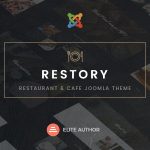 دانلود قالب جوملا Restory - قالب کافه و رستوران حرفه ای جوملا