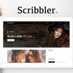 دانلود قالب سایت Scribbler - قالب وبلاگ و تکنولوژی حرفه ای HTML