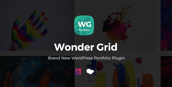 دانلود افزونه وردپرس Wonder Grid - افزونه ساخت بخش نمونه کار وردپرس