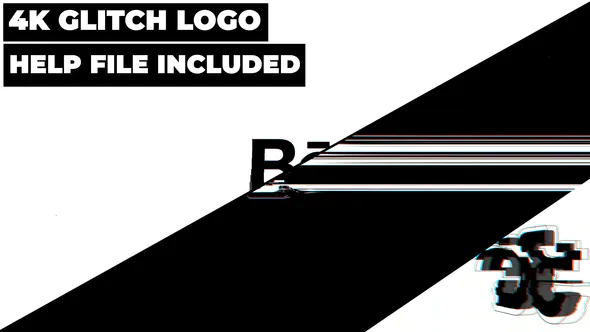 دانلود پروژه افتر افکت Abstract Glitch Logo Reveal