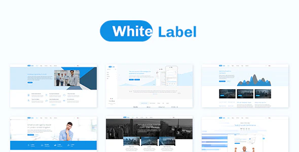 دانلود قالب سایت White Label – قالب شرکتی و کسب و کار HTML