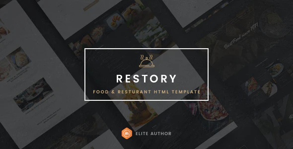 دانلود قالب سایت Restory - قالب رستوران و کافه حرفه ای HTML5
