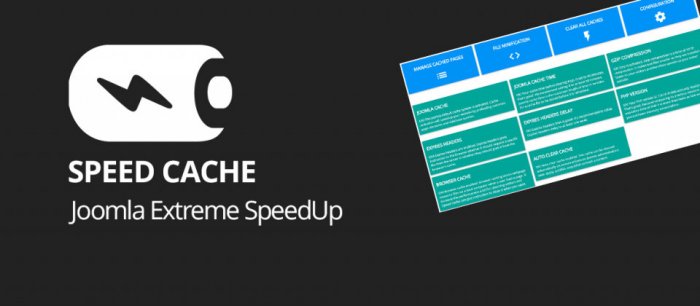 دانلود افزونه جوملا Speed Cache - افزونه کش و بهینه سازی جوملا