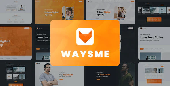دانلود قالب سایت Waysme - قالب شرکتی و خلاقانه HTML