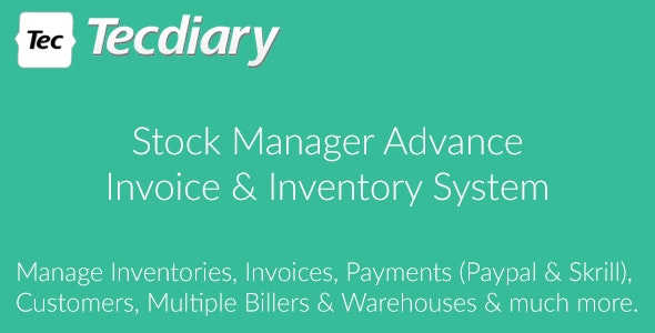 دانلود اسکریپت Stock Manager Advance - مدیریت هزینه و فاکتور حرفه ای