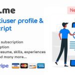 دانلود اسکریپت Profile.me - اسکریپت چند منظوره رزومه و نمونه کار