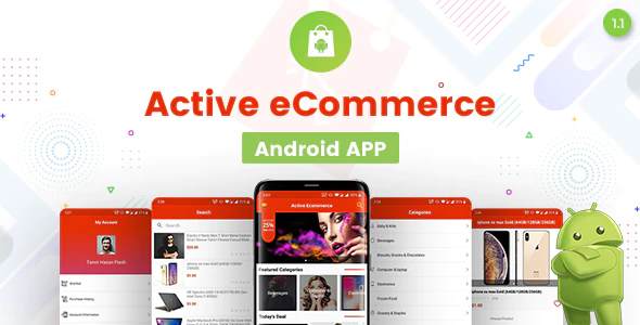 دانلود سورس اپلیکیشن اندروید Active eCommerce