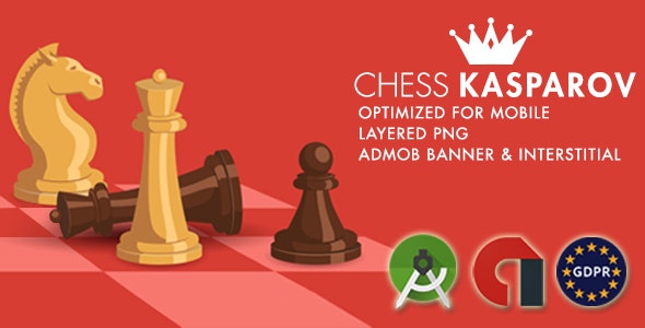 دانلود سورس اپلیکیشن و بازی اندروید Chess Kasparov 2D - بازی اندروید شطرنج کاسپاروف