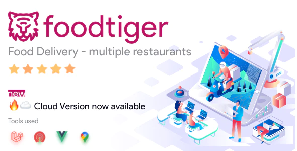 دانلود اسکریپت FoodTiger - اسکریپت سفارش آنلاین و تحویل غذا پیشرفته