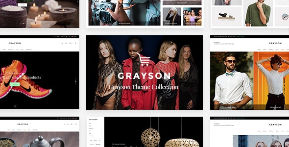 دانلود قالب وردپرس Grayson - پوسته فروشگاه لباس حرفه ای وردپرس