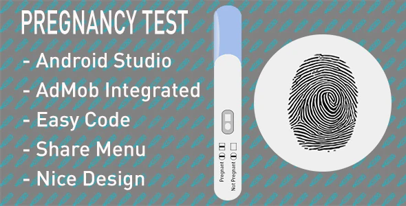 دانلود سورس اپلیکیشن اندروید Pregnancy Test Prank - اندروید استدیو + AdMob