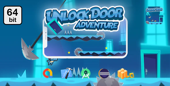دانلود سورس اپلیکیشن iOS بازی مهیج Unlock Doors Adventure