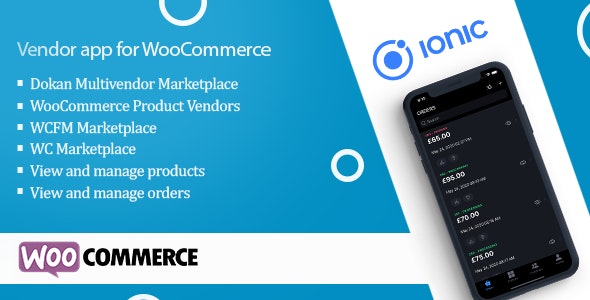 دانلود سورس اپلیکیشن اندروید Vendor app برای فروشگاه ساز ووکامرس