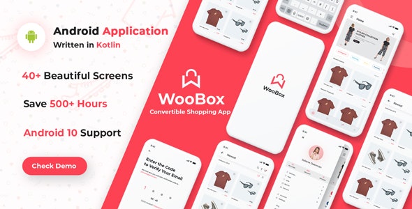 دانلود سورس اپلیکیشن اندروید WooBox - اپلیکیشن فروشگاهی ووکامرس