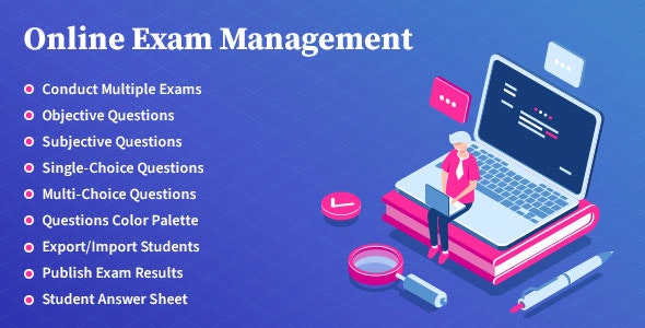 دانلود افزونه وردپرس Online Exam Management - افزونه آزمون و امتحان آنلاین