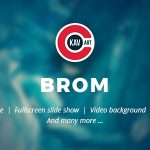 دانلود قالب سایت Brom - قالب چند منظوره و خلاقانه HTML
