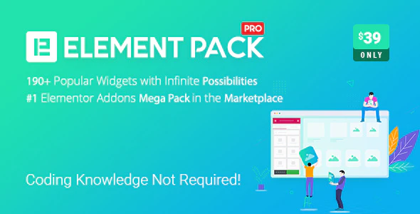 دانلود افزونه وردپرس Element Pack Pro