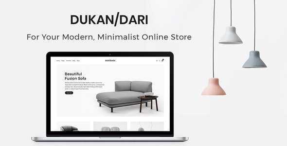 دانلود قالب وردپرس Dukandari - پوسته فروشگاهی مدرن و حرفه ای ووکامرس