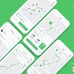 دانلود UI Kit اپلیکیشن موبایل تاکسی اینترنتی Taxi App