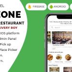 دانلود سورس اپلیکیشن اندروید و iOS رستوران و تحویل غذا FoodZone