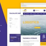 دانلود قالب سایت Shipper Logistic - قالب شرکت حمل و نقل HTML
