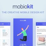 دانلود قالب سایت Mobiokit - قالب و UI Kit موبایل جذاب و حرفه ای HTML