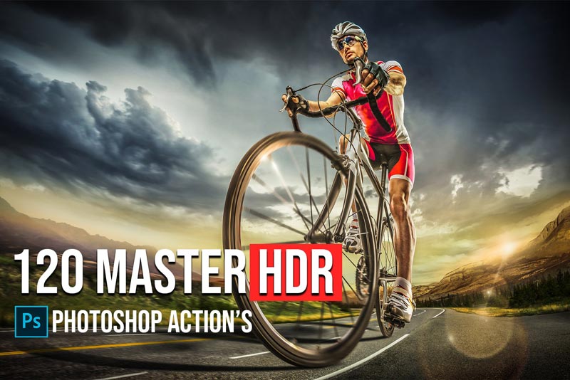 دانلود اکشن فتوشاپ 120 Master HDR