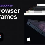 دانلود موکاپ لایه باز Browser Frames - نسخه فیگما