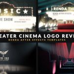 دانلود پروژه افتر افکت Cinema Intro - Curtain Logo Reveal