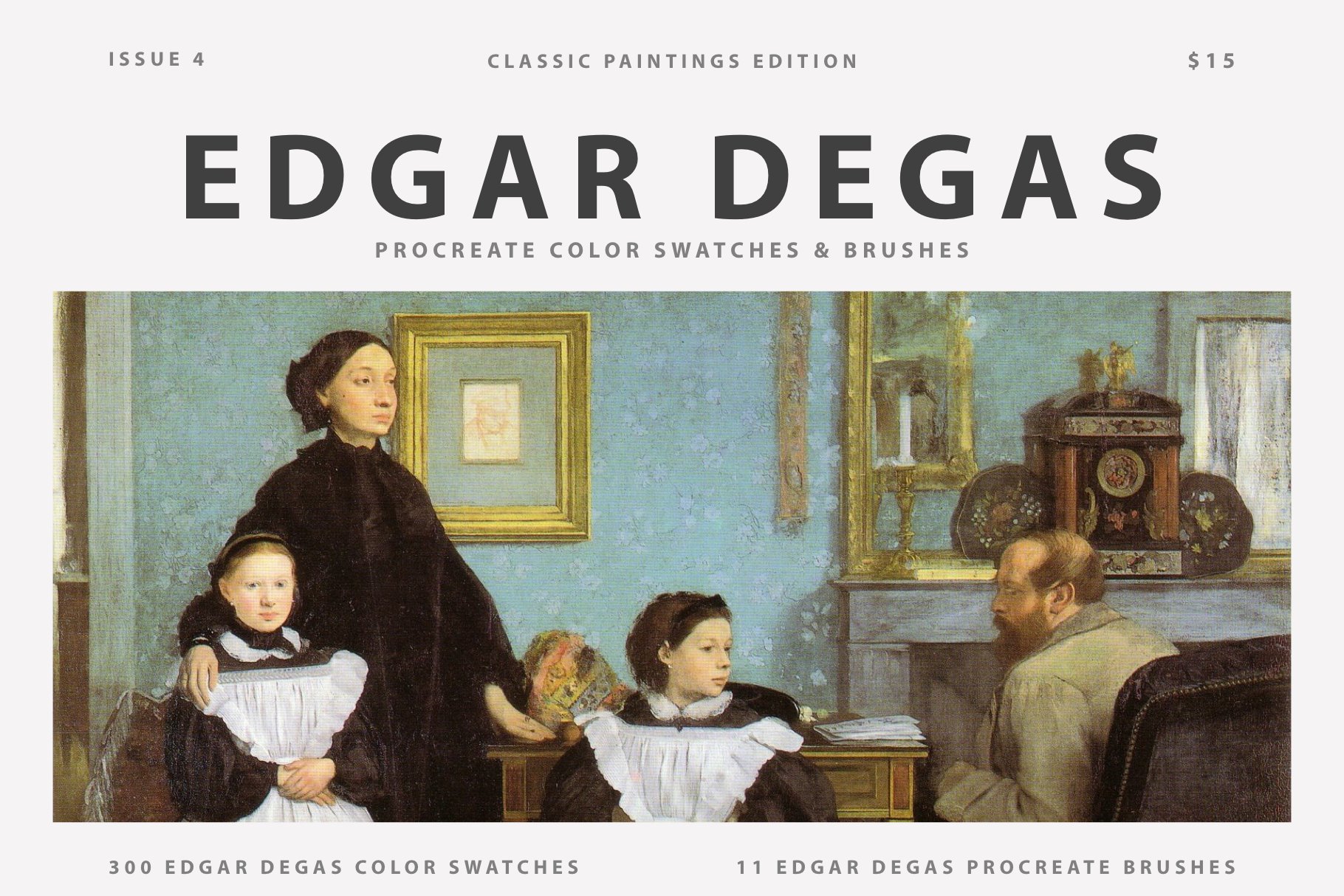 دانلود براش Edgar Degas Art پروکریت